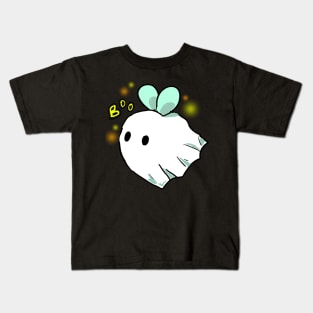 Spooky Ghost Bee Kids T-Shirt